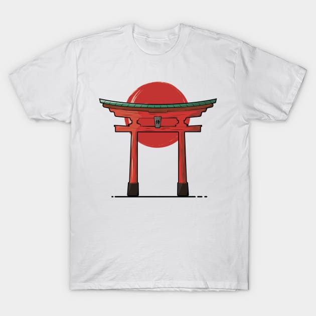 Torii T-Shirt by plopman00